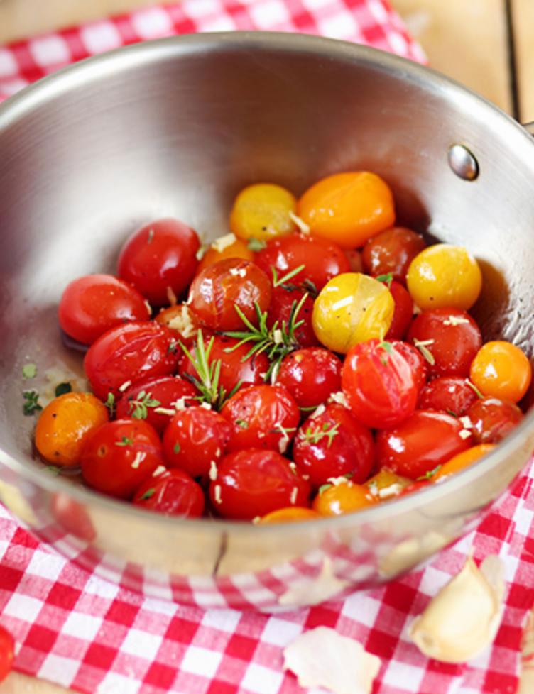 Tomates méli mélo confites