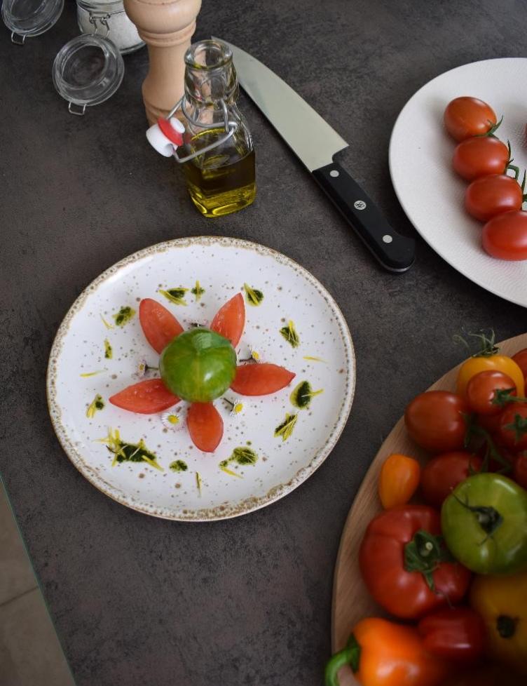 Recette fleur de tomates tigreen et romanella